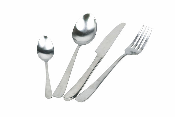 sconto Servizio Set di Posate 24 Pezzi in Acciaio Silver Opaco Villa d'Este Home Tivoli Round