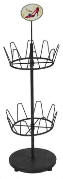 Scarpiera piedistallo in ferro cm 29x29xh89,5