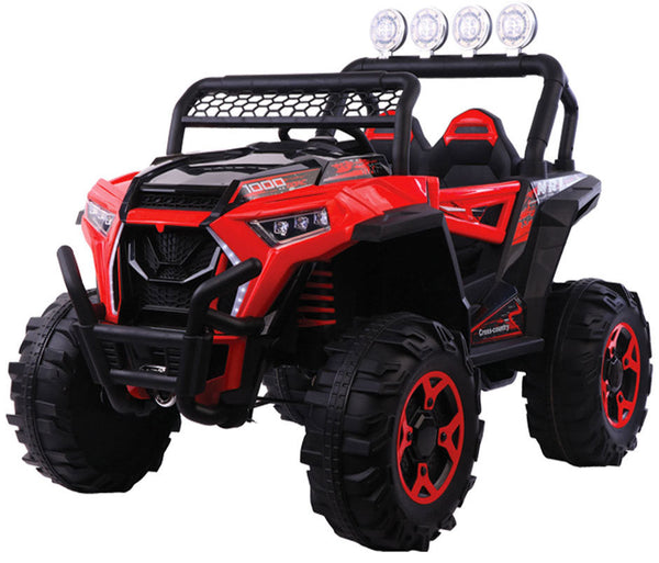online Macchina Elettrica per Bambini 12V Fuoristrada 4x4 Kidfun Cross Country Rossa