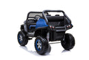Macchina Elettrica per Bambini 12V con Licenza Mercedes Unimog Blu 