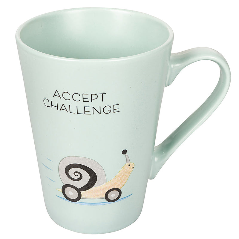 Tazza Ø8,2x11 cm in New Bone China VdE Tivoli 1996 Be Positive