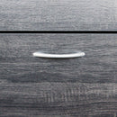 Scarpiera Wendy 60x24x150 h cm in Legno Grigio Scuro