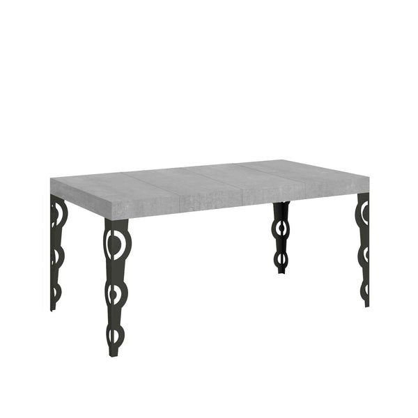 online Tavolo Allungabile 120/224x90x77 cm Karamay Premium Cemento