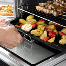 Forno Elettrico da 32L Regolazione Temperatura e Timer 3 Modalità di Cottura e Accessori Argento      