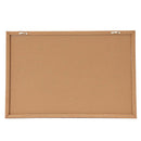 Pannello Bacheca Mappamondo Globo in Sughero 60x40cm da Parete con 10 Puntine