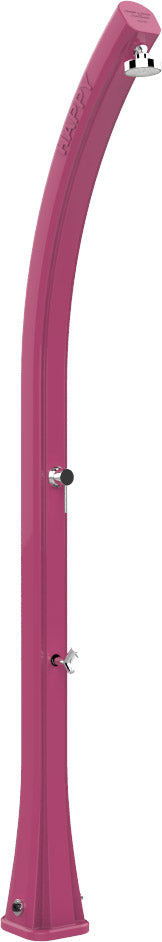 sconto Doccia Solare da Esterno Giardino 23L Miscelatore e Lavapiedi Arkema Happy Fuxia