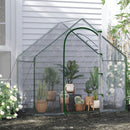 Serra da Giardino in PVC Trasparente 180x105x150 cm 