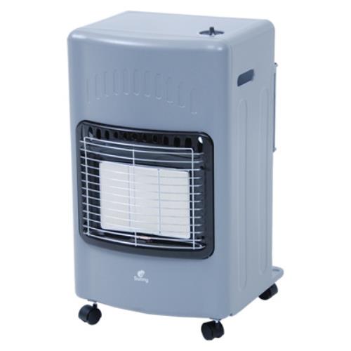 sconto Stufa a Gas Gpl Grigia da Interno Infrarossi Alloggio Bombola 15Kg