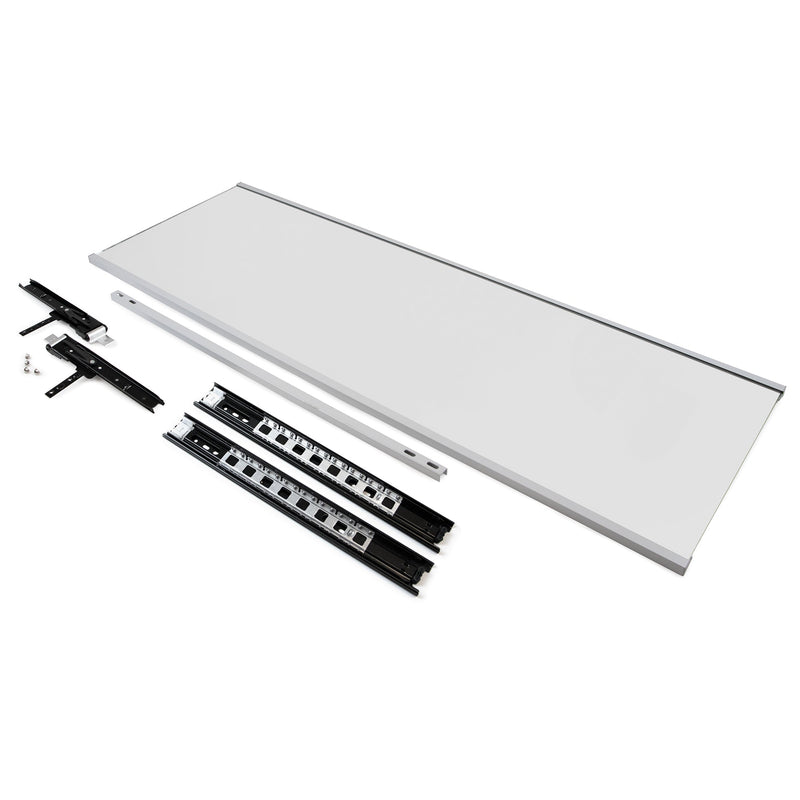 Specchio Estraibile per Armadio 34x100 cm Emuca Moka