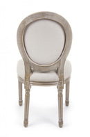 Set 2 Sedie 48x46x96h cm Mathilde Naturale 