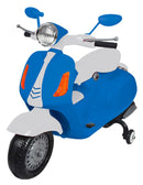 Scooter Elettrico per Bambini 6V Kidfun Classic Azzurro/Bianco