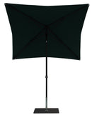 Ombrellone da Giardino 2x2 m Palo Ø38 mm in Alluminio Tessuto Poliestere Trend Verde