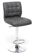 Sgabello 45x54x113 cm in Similpelle Grigio