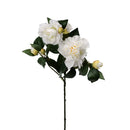 Set 4 Rami Artificiali di Camelia Altezza 60 cm Beige