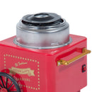Macchina per Zucchero Filato 450W 30x30x28 cm con Accessori Rosso