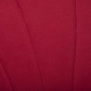 Set 2 Sedie Imbottite 50x54x79 cm in Velluto  Rosso