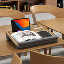 Supporto per PC Portatile Laptop da 15.6"" Slot per Tablet e Smartphone e Tappetino Mouse Rovere   