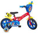 Bicicletta per Bambino 12” 1 Freno Gomme in Eva Paw Patrol Rossa