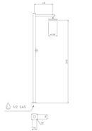 Doccia da Giardino con Temporizzatore Ama Luxury Venere