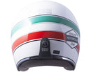 Casco Jet per Scooter Occhiale Interno CGM Italia 133I Bianco