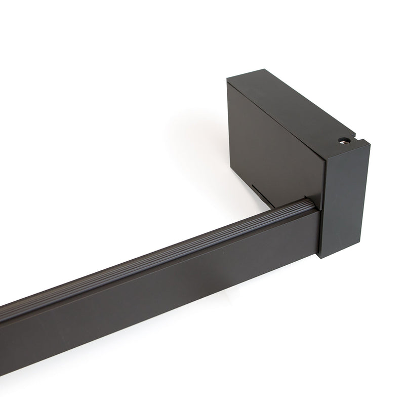 Barra Appendiabili per Armadio a Batteria 40,8-55,8 cm con LED Bianco Naturale e Sensore di Movimento Emuca Moka