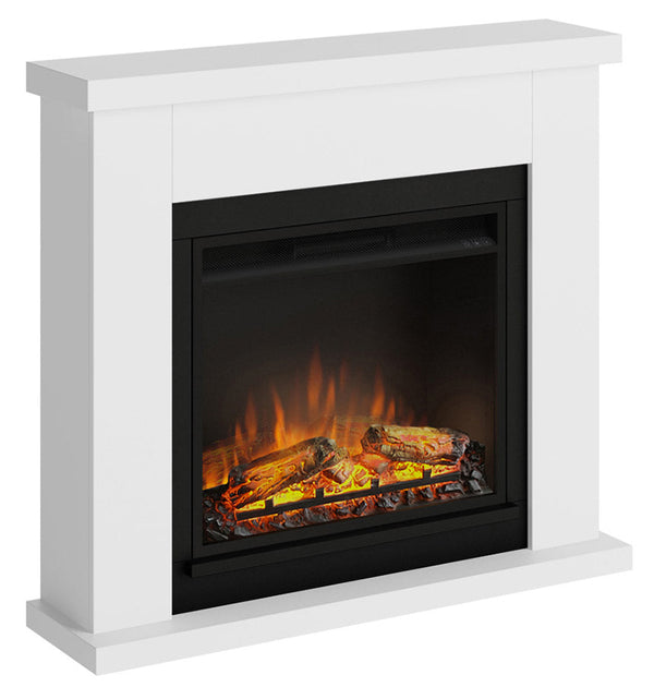 online Camino Elettrico da Pavimento Effetto Fiamma 1500W Tagu Frode Bianco