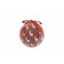 Set 14 Palle di Natale Ø7,5 cm in Polyfoam con Box Rudolf