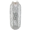 Lanterna Bernadette   in Vimini Bianco