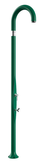 Doccia da Esterno Giardino Miscelatore e Lavapiedi Arkema Funny Yin Verde Scuro