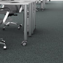 Rotelle Mak Ø80 mm con Piastra di Montaggio Plastica Grigia Acciaio e Tecnoplastica Emuca