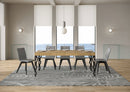 Tavolo Allungabile 130/234x90x77 cm Karamay Premium Quercia Natura