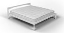 Topper Trapuntato Imbottito con Elastici Bamboo Bianco Varie Misure