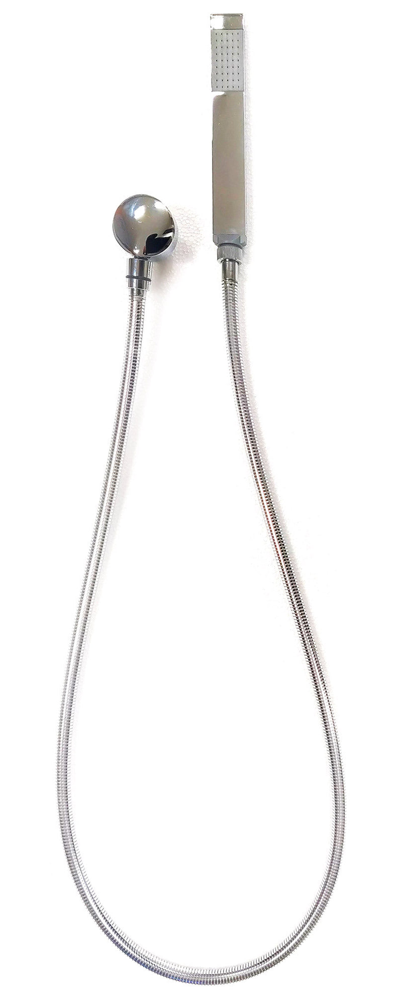 Doccia da Esterno Giardino Miscelatore e Doccetta Mobile Arkema Dada Fascia Inox Champagne Bronze