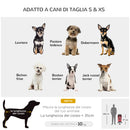 Passeggino per Cani Rosso 75x45x97 cm 