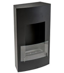 Camino a Bioetanolo da Parete 80x47 cm Karlsen Alleghe Nero