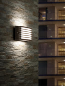 Applique da Esterno a LED 10W 4000K Sovil Marrone
