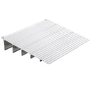 Rampa per Sedia a Rotelle H12,5 cm Max 318 Kg in Alluminio Antiscivolo