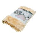 Borsa Acqua Calda Elettrica Scaldamani Ricaricabile Beige