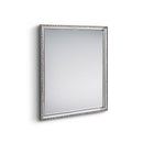 Specchio da Parete 34x45x2 cm in Legno Lola Argento