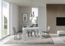 Tavolo Allungabile 130-234x90x77 cm Naxy Bianco Frassino