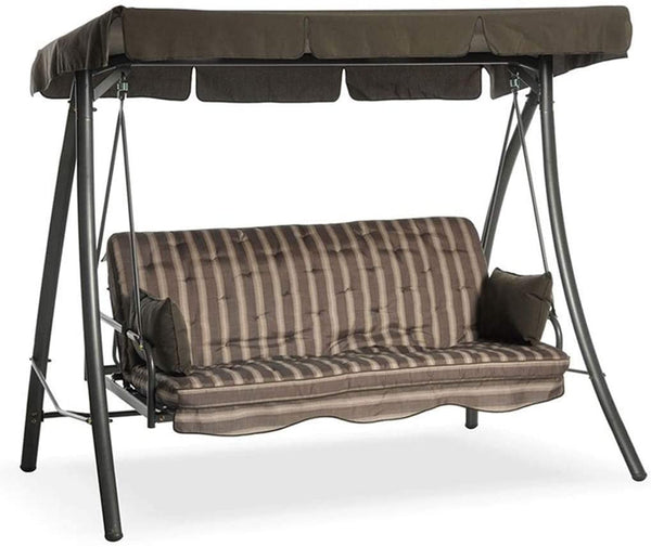 Dondolo reclinabile 3 Posti 203x115xh170 cm in Ferro Royal sconto