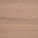 Scrivania da Ufficio con Ripiano Tastiera in Legno Bianco e Rovere 130x70x75.5 cm 