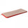 Cuscino Real 110x45x4 cm in Poliestere Rosso