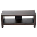 Mobile TV Basso con Vano in Legno Noce 90x35x37 cm 