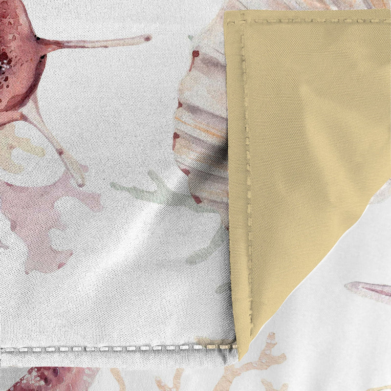 Trapunta Invernale Stampata in Microfibra 200gr Double Face Starfish Varie Misure