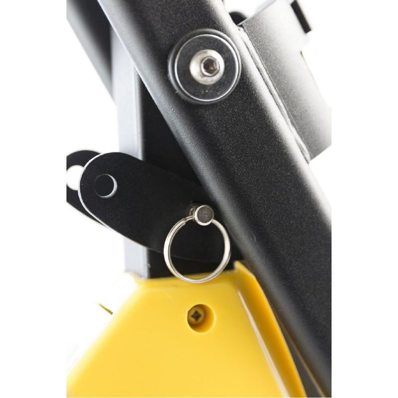 Cyclette Magnetica Pieghevole con Display Kooper  Nero e Giallo