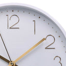 Orologio da Parete Ø30 cm in Plastica Bianco