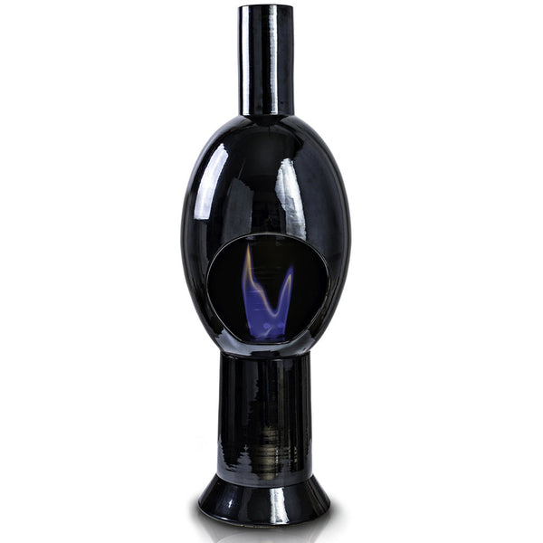 prezzo Camino a Bioetanolo da Pavimento in Ceramica 30x95 cm Ferazzoli Uovo Cetonia