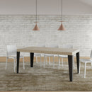  Tavolo Allungabile 180-284x90x77 cm Flame Cashmere Telaio Antracite
