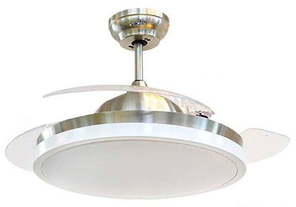Ventilatore da Soffitto 3 Pale e Lampada LED Ø50 cm 3 Velocità Ghost Classic prezzo
